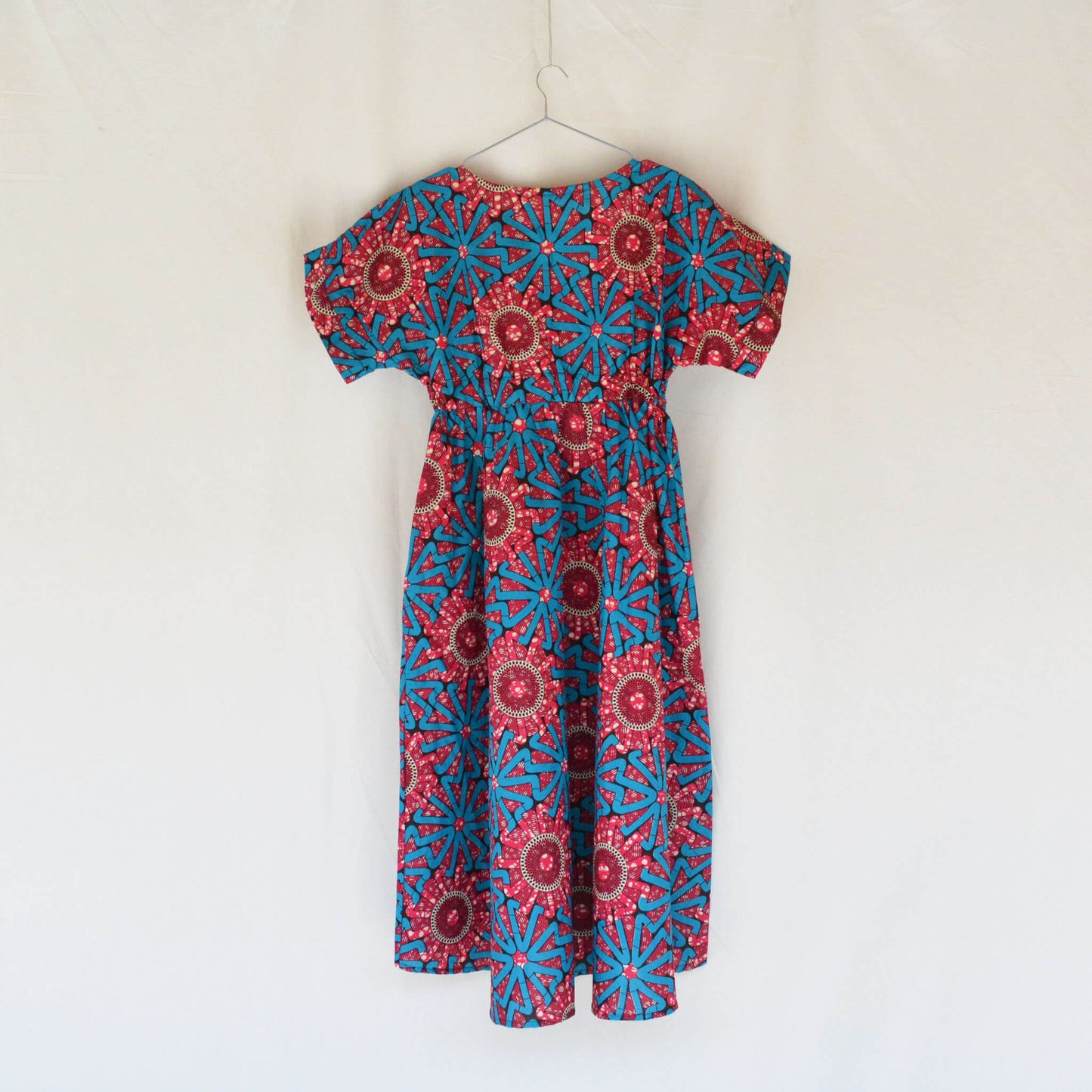 半袖フィッシュテールワンピース