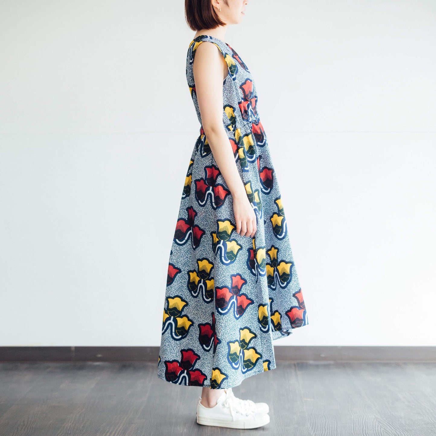 ノースリーブフィッシュテールワンピース