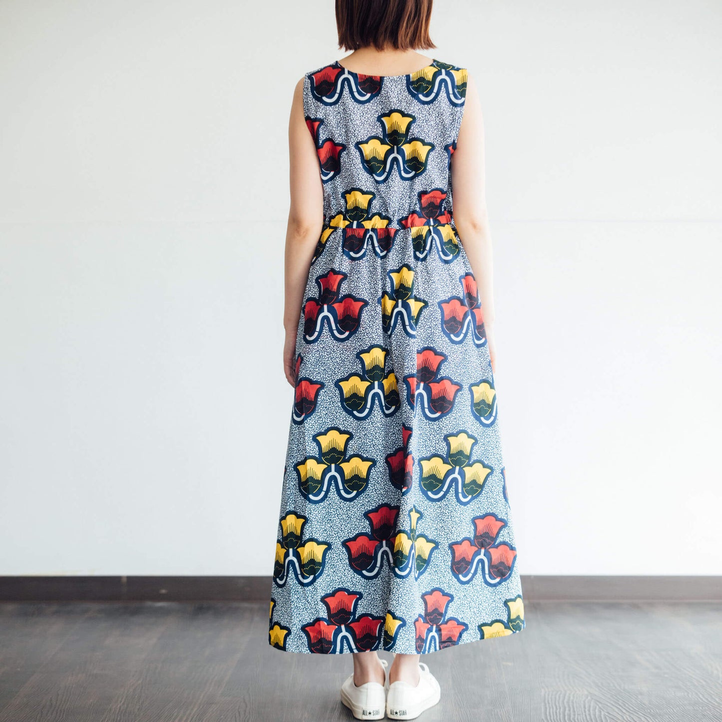 ノースリーブフィッシュテールワンピース